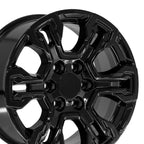 OE Wheels CV65 18x8.5 6x139.7 26et Gloss Black Wheel