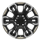 OE Wheels CV65 18x8.5 6x139.7 26et Satin Black Machined Face - Two Tone Wheel - View 2