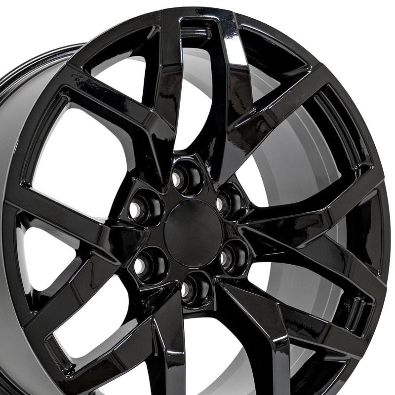 OE Wheels CV66 20x9 6x139.7 28et Gloss Black Wheel