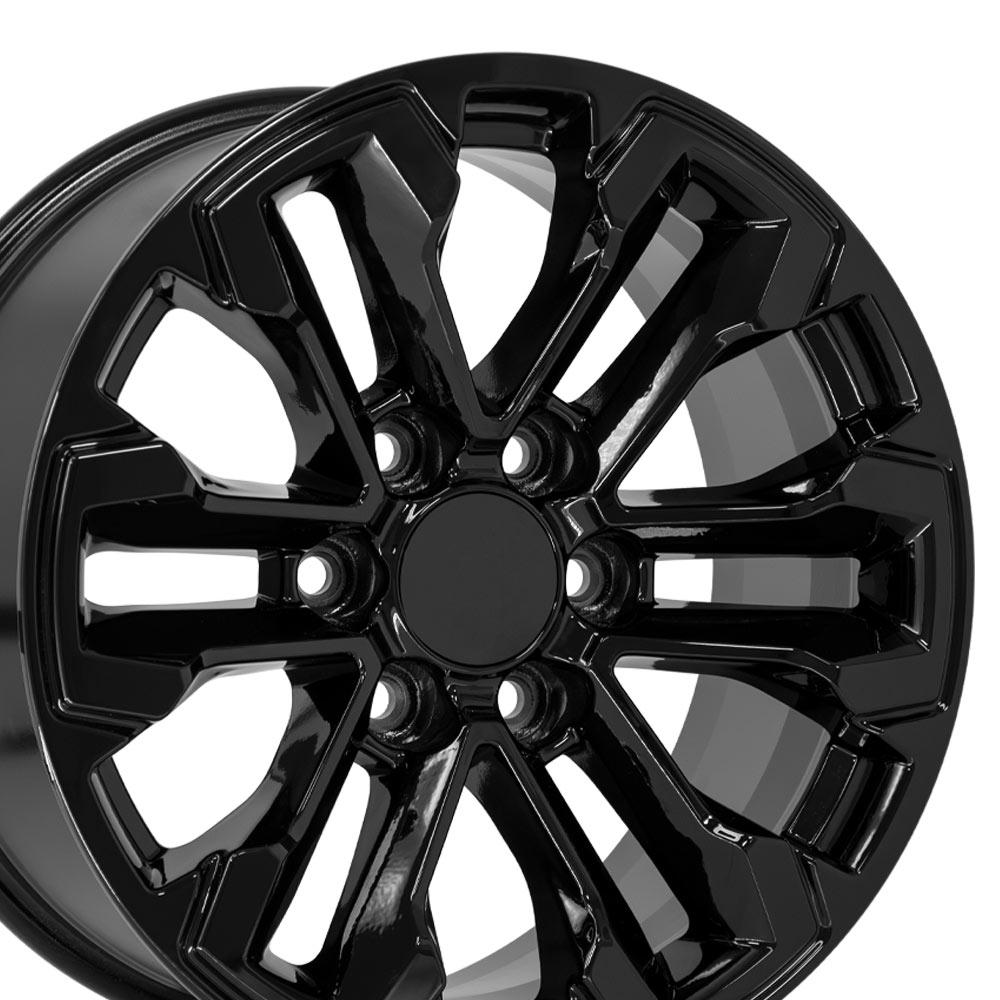 OE Wheels CV69 18x8.5 6x139.7 26et Gloss Black Wheel