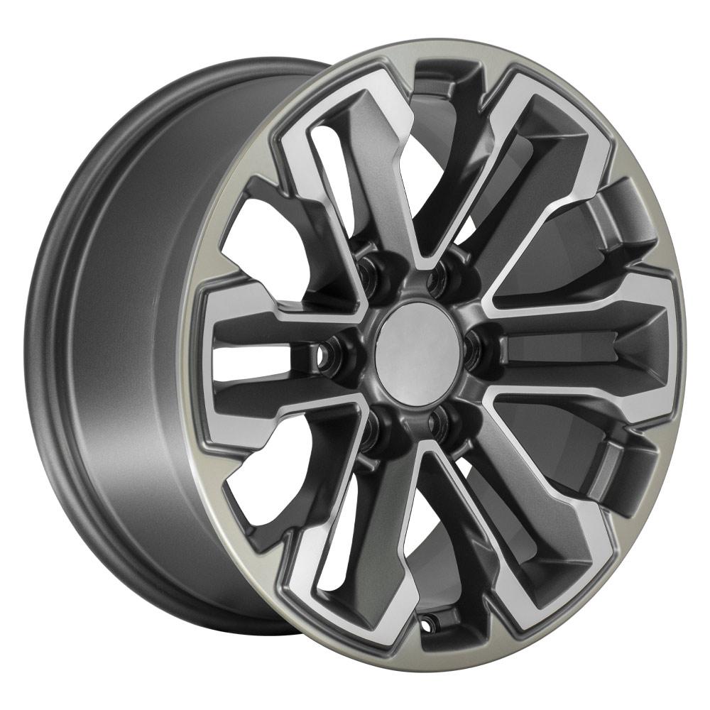 OE Wheels CV69 18x8.5 6x139.7 26et Satin Gunmetal Machined Face - Two Tone Wheel - View 3
