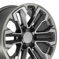 OE Wheels CV69 18x8.5 6x139.7 26et Satin Gunmetal Machined Face - Two Tone Wheel