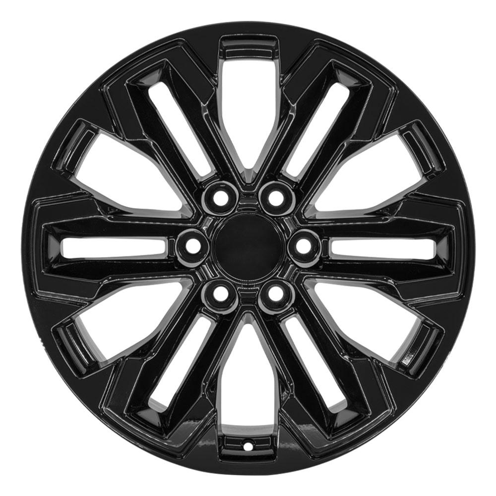 OE Wheels CV69 20x9 6x139.7 26et Gloss Black Wheel - View 2
