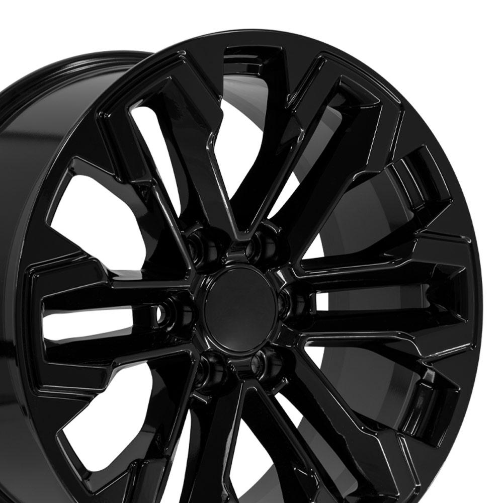 OE Wheels CV69 20x9 6x139.7 26et Gloss Black Wheel