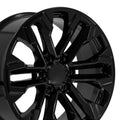 OE Wheels CV69 20x9 6x139.7 26et Gloss Black Wheel
