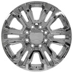 OE Wheels CV70B 22x8.5 8x180 44et Chrome Wheel - View 2