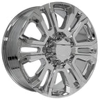 OE Wheels CV70B 22x8.5 8x180 44et Chrome Wheel - View 3