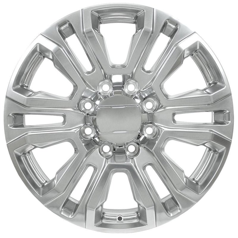 OE Wheels CV70B 22x8.5 8x180 44et Polished Wheel - View 2