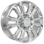 OE Wheels CV70B 22x8.5 8x180 44et Polished Wheel - View 3