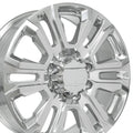 OE Wheels CV70B 22x8.5 8x180 44et Polished Wheel
