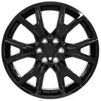 OE Wheels CV71 22x9 6x139.7 28et Gloss Black Wheel - View 2
