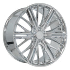 OE Wheels CV72 24x10 6x139.7 31et Chrome Wheel - View 3