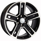 OE Wheels CV74B 22x9 6x139.7 24et Gloss Black Machined Wheel - View 3