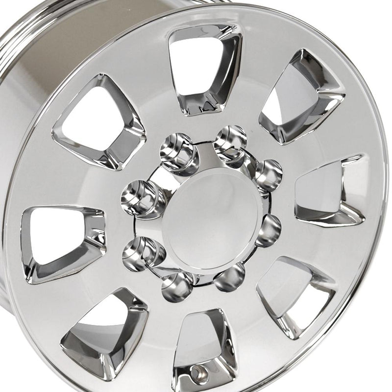 OE Wheels CV75B 18x8 8x180 44et Chrome Wheel - View 2