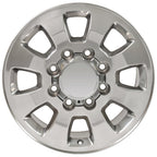 OE Wheels CV75B 18x8 8x180 44et Polished Wheel - View 3