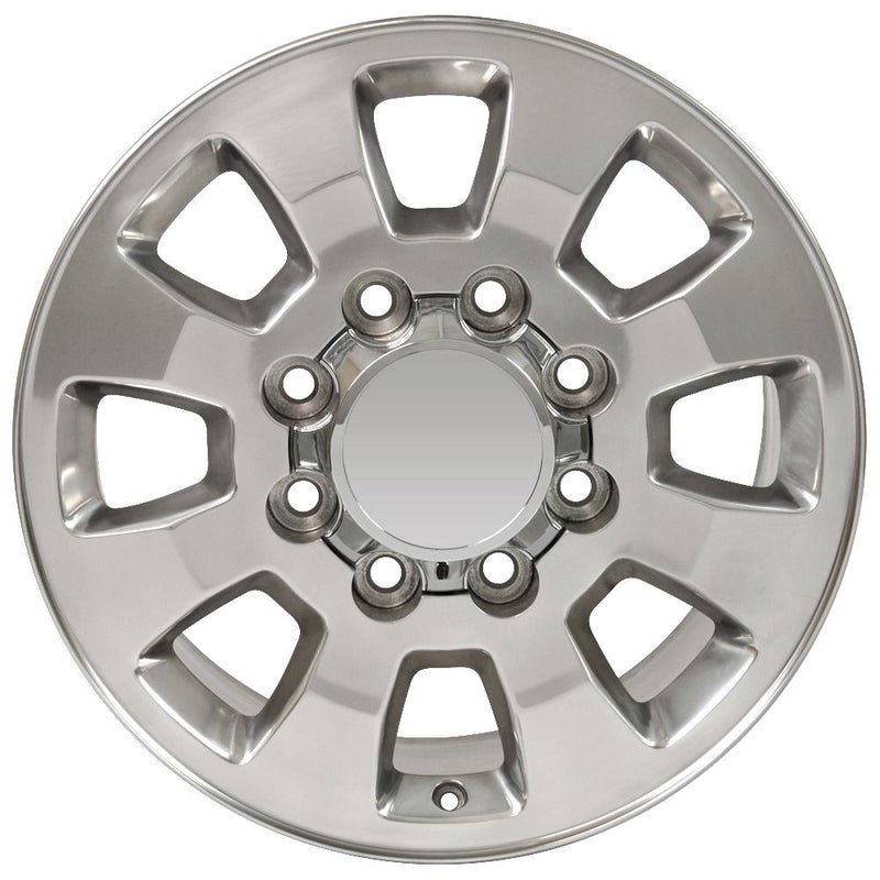 OE Wheels CV75B 18x8 8x180 44et Polished Wheel - View 3
