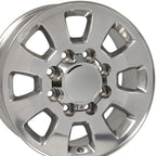 OE Wheels CV75B 18x8 8x180 44et Polished Wheel