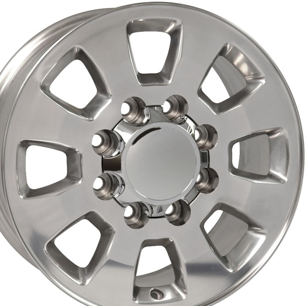 OE Wheels CV75B 18x8 8x180 44et Polished Wheel