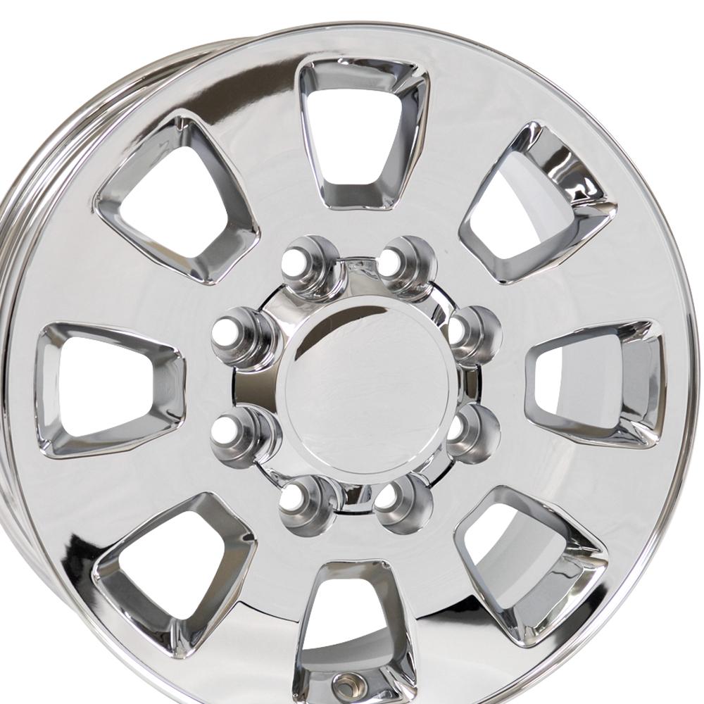 OE Wheels CV75A 18x8 8x165.1 12et Chrome Wheel