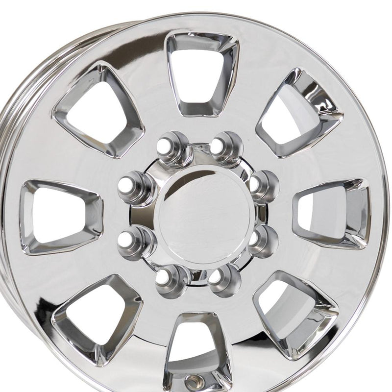 OE Wheels CV75A 18x8 8x165.1 12et Chrome Wheel