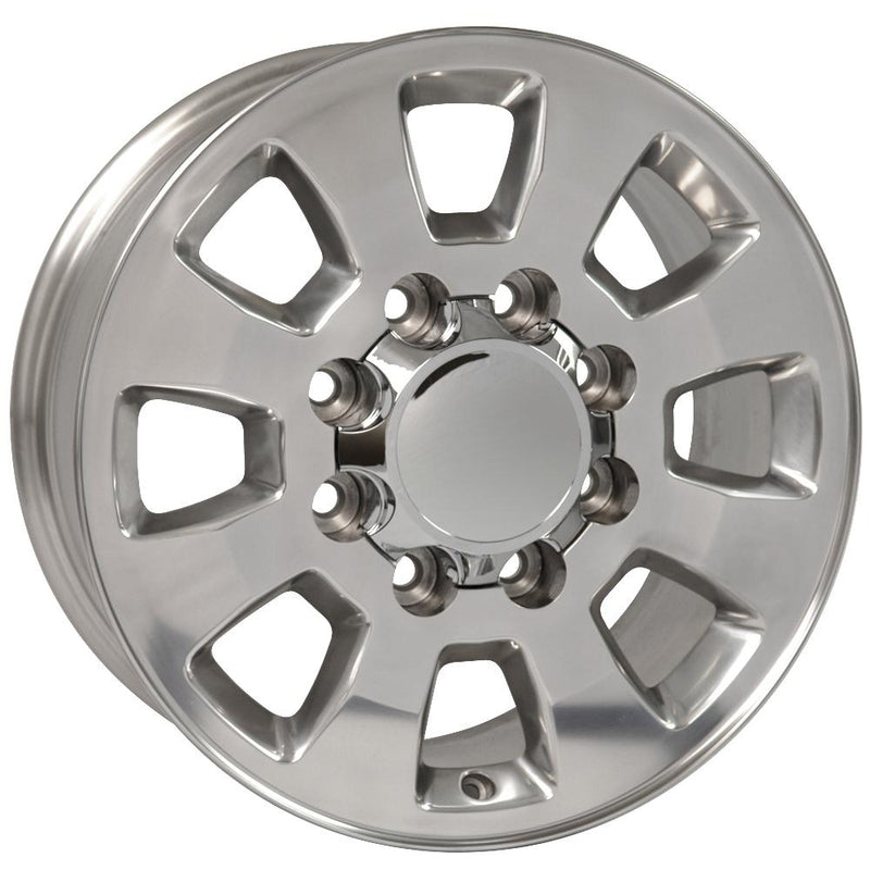 OE Wheels CV75A 18x8 8x165.1 12et Polished Wheel - View 3