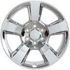 OE Wheels CV76 20x9 6x139.7 27et Chrome Wheel - View 3