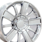 OE Wheels CV77 20x9 6x139.7 27et Chrome Wheel