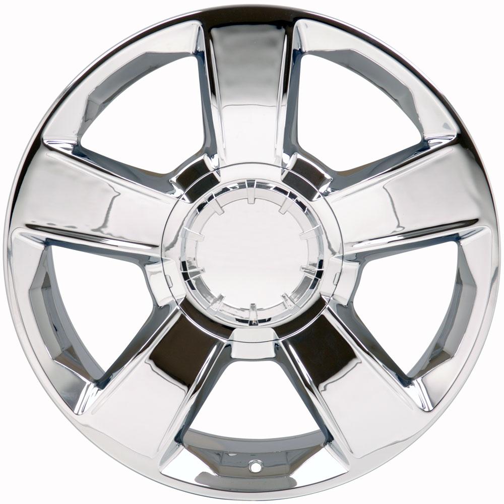 OE Wheels CV79 20x8.5 6x139.7 30et Chrome Wheel - View 3