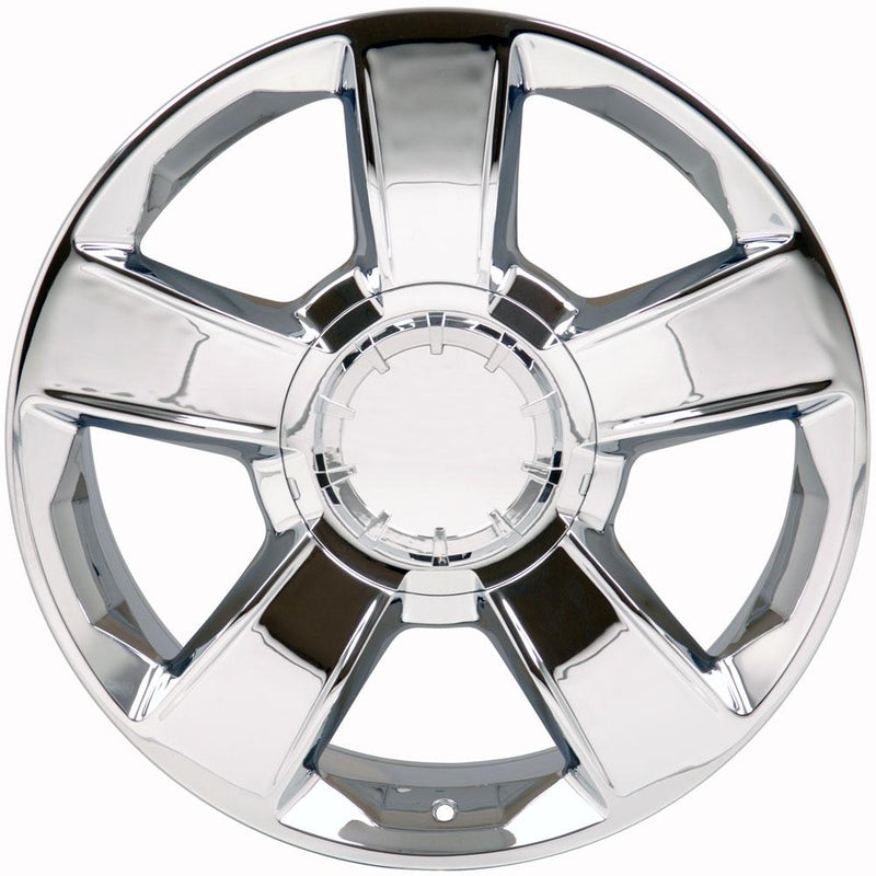 OE Wheels CV79 20x8.5 6x139.7 30et Chrome Wheel - View 3