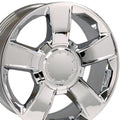 OE Wheels CV79 20x8.5 6x139.7 30et Chrome Wheel