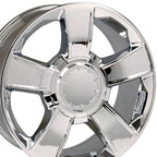 OE Wheels CV79 20x8.5 6x139.7 30et Chrome Wheel