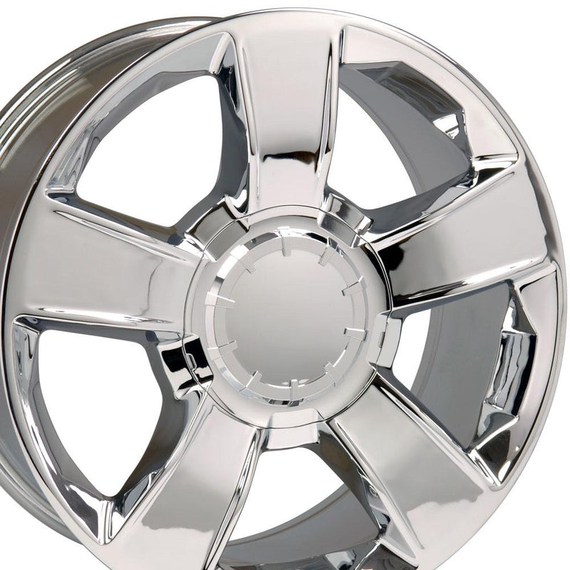OE Wheels CV79 20x8.5 6x139.7 30et Chrome Wheel