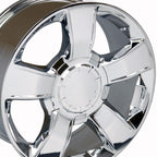 OE Wheels CV79 20x8.5 6x139.7 30et Chrome Wheel - View 2