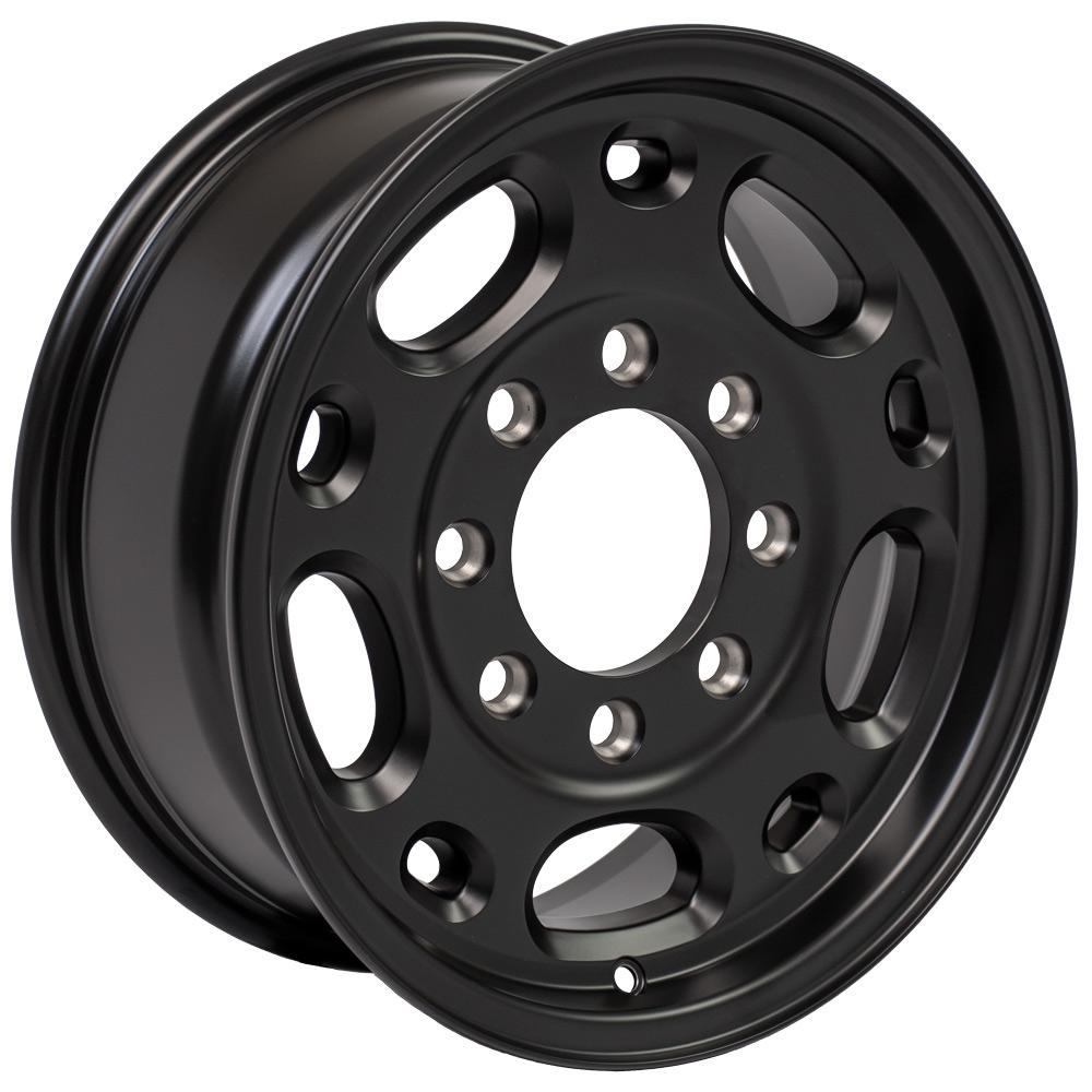 OE Wheels CV82 16x6.5 8x165.1 28et Satin Black Wheel - View 3