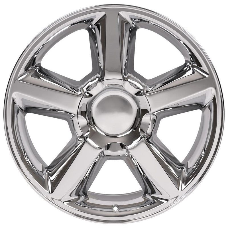 OE Wheels CV83 20x8.5 6x139.7 31et Chrome Wheel - View 2