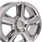 OE Wheels CV83 20x8.5 6x139.7 31et Chrome Wheel