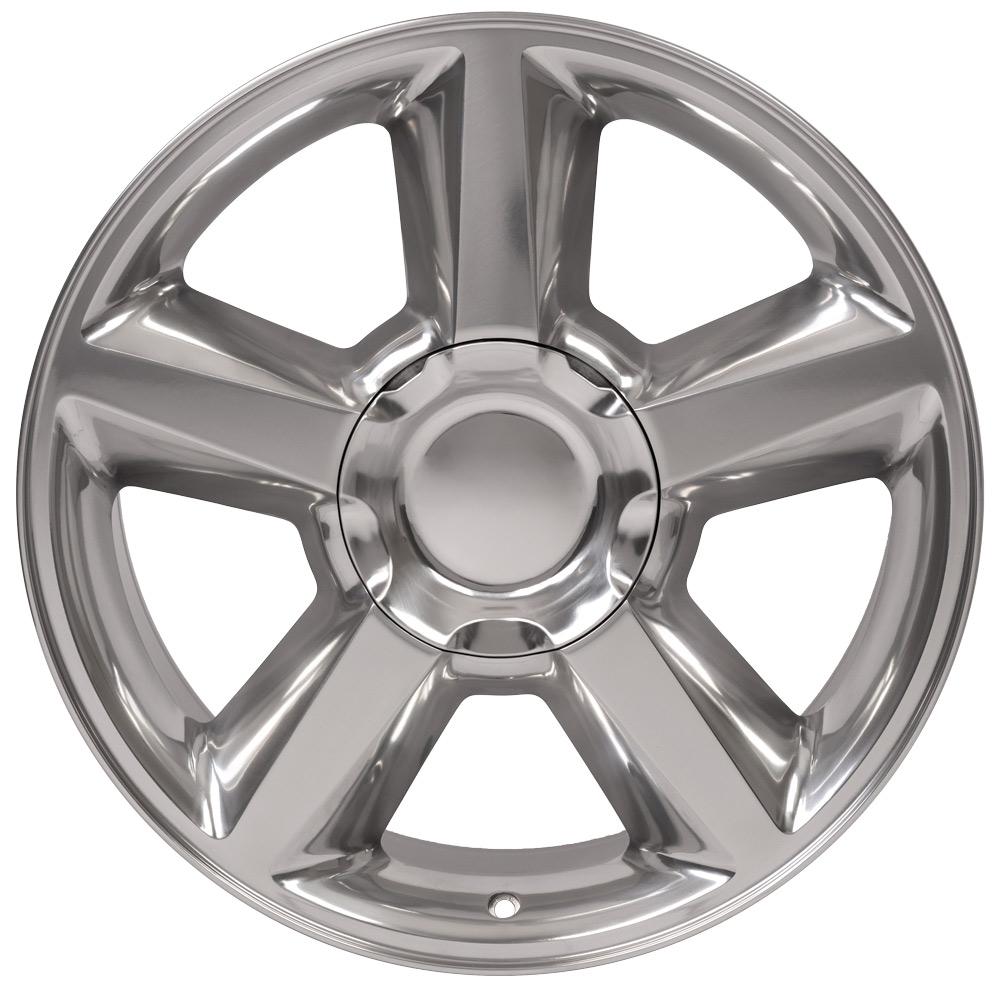 OE Wheels CV83 20x8.5 6x139.7 31et Polished Wheel - View 2