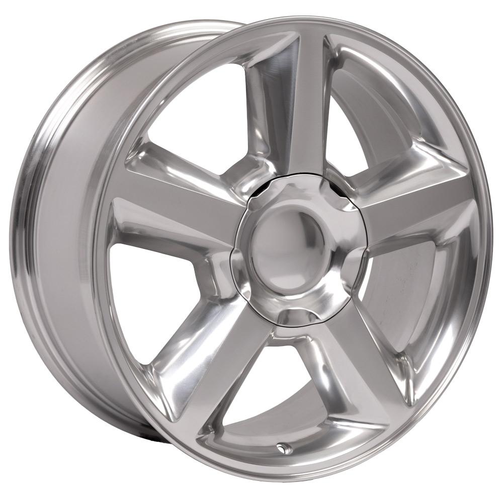 OE Wheels CV83 20x8.5 6x139.7 31et Polished Wheel - View 3