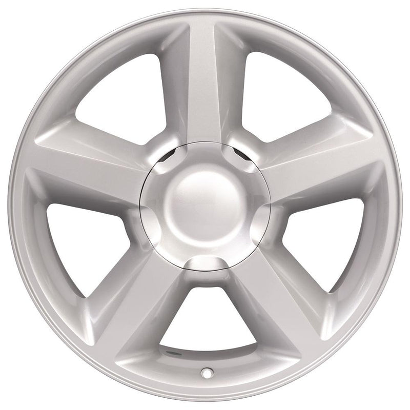 OE Wheels CV83 20x8.5 6x139.7 31et Gloss Silver Wheel - View 2