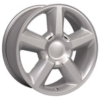 OE Wheels CV83 20x8.5 6x139.7 31et Gloss Silver Wheel - View 3