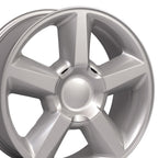 OE Wheels CV83 20x8.5 6x139.7 31et Gloss Silver Wheel