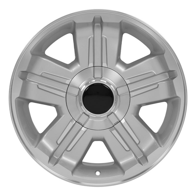 OE Wheels CV88 18x8 6x139.7 31et Gloss Silver Machined Wheel - View 2