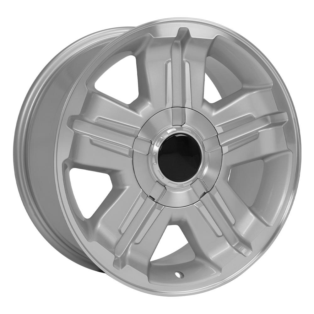 OE Wheels CV88 18x8 6x139.7 31et Gloss Silver Machined Wheel - View 3