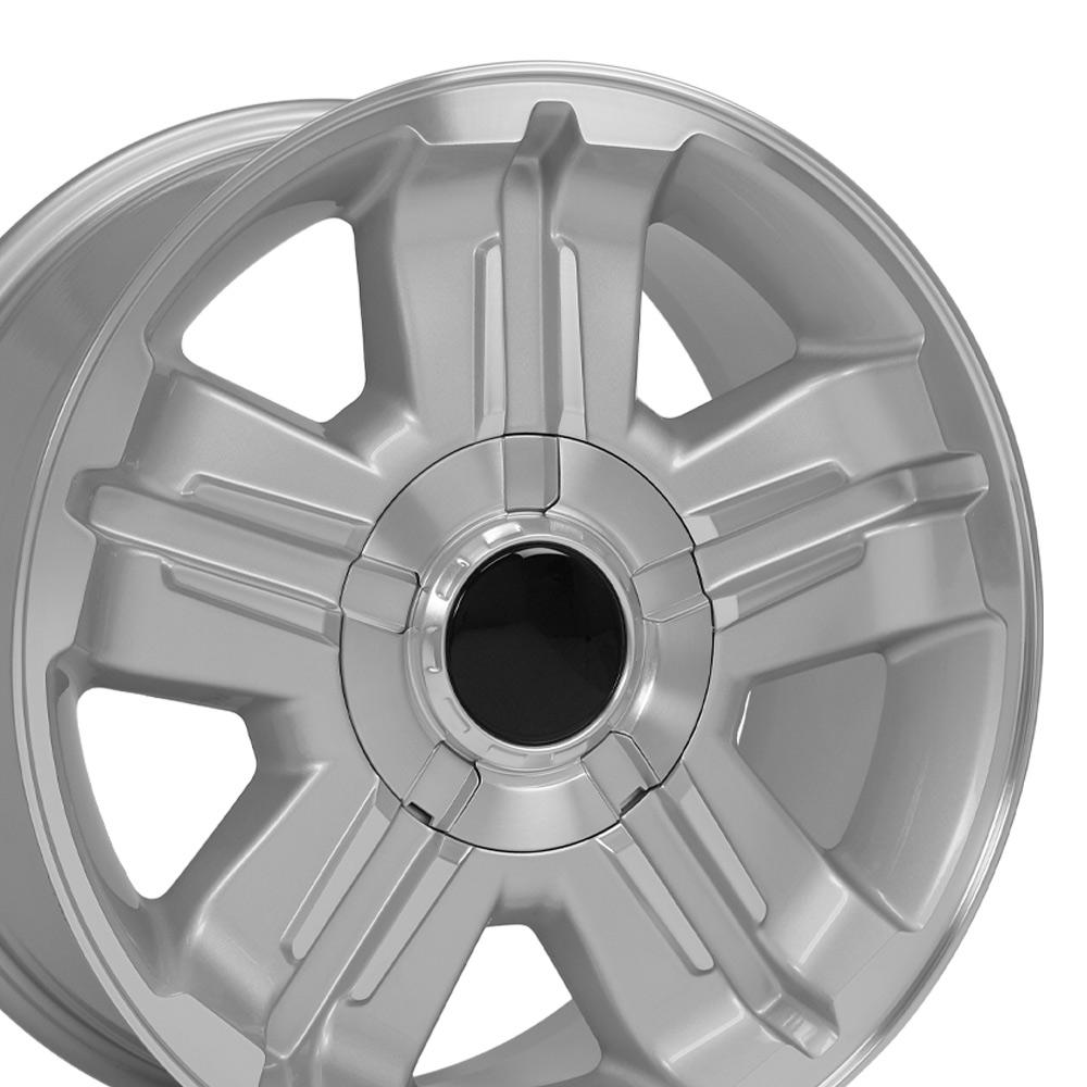 OE Wheels CV88 18x8 6x139.7 31et Gloss Silver Machined Wheel