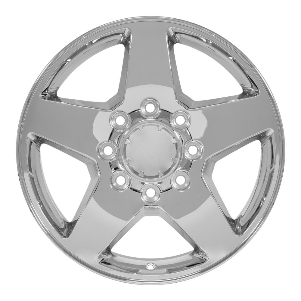 OE Wheels CV91A 20x8.5 8x165.1 12et Chrome Wheel - View 2