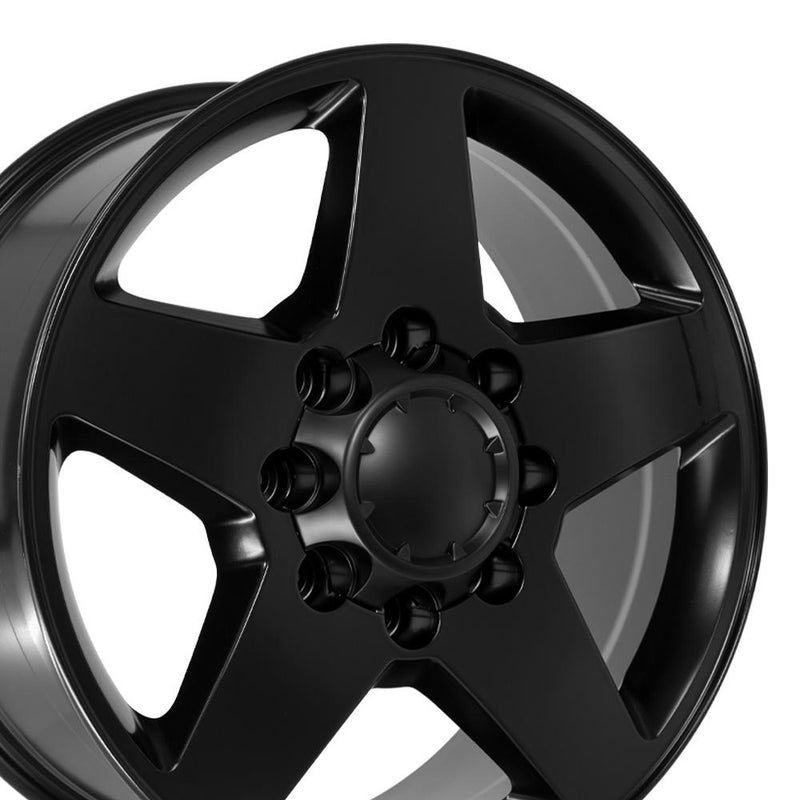 OE Wheels CV91B 20x8.5 8x180 44et Satin Black Wheel