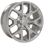 OE Wheels CV92 20x9 6x139.7 27et Polished Wheel - View 3