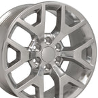 OE Wheels CV92 20x9 6x139.7 27et Polished Wheel