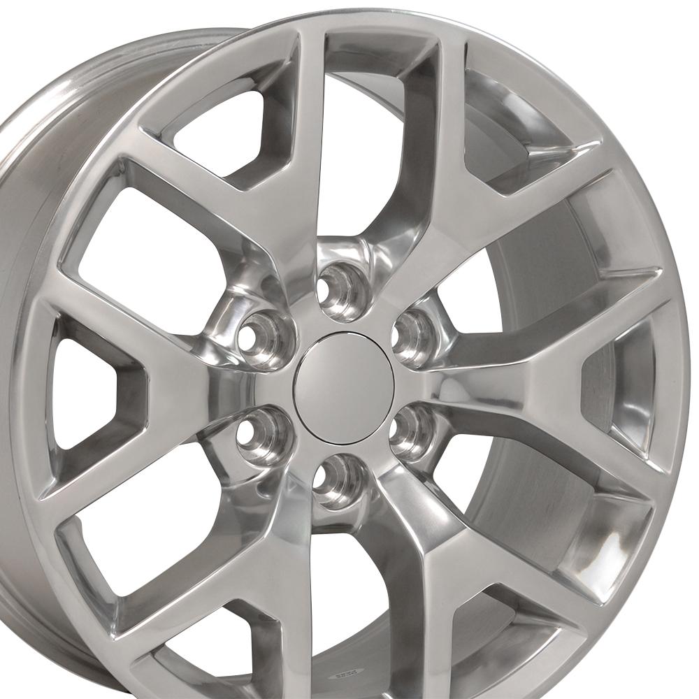 OE Wheels CV92 20x9 6x139.7 27et Polished Wheel