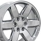 OE Wheels CV94 20x8.5 6x139.7 31et Chrome Wheel
